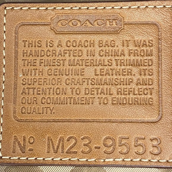 Coach  Tweed y2k hobo  M23-9553 - Picture 2 of 10